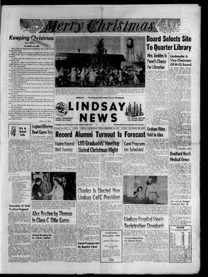 Lindsay News (Lindsay, Okla.), Vol. 56, No. 15, Ed. 1 Friday, December 20, 1957