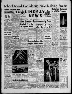 Lindsay News (Lindsay, Okla.), Vol. 56, No. 22, Ed. 1 Friday, February 7, 1958