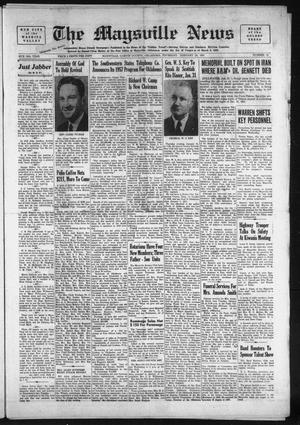 The Maysville News (Maysville, Okla.), Vol. 50, No. 14, Ed. 1 Thursday, January 24, 1957