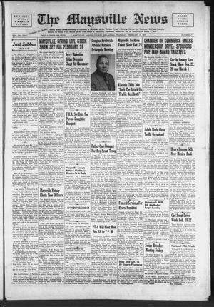 The Maysville News (Maysville, Okla.), Vol. 50, No. 17, Ed. 1 Thursday, February 14, 1957