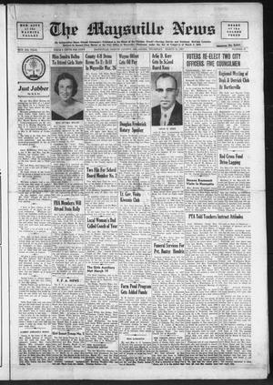 The Maysville News (Maysville, Okla.), Vol. 50, No. 22, Ed. 1 Thursday, March 21, 1957
