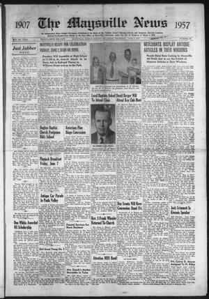 The Maysville News (Maysville, Okla.), Vol. 50, No. 33, Ed. 1 Thursday, June 6, 1957