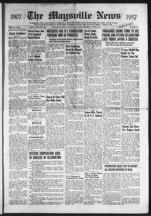 The Maysville News (Maysville, Okla.), Vol. 50, No. 34, Ed. 1 Thursday, June 13, 1957