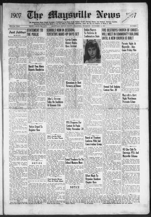 The Maysville News (Maysville, Okla.), Vol. 51, No. 4, Ed. 1 Thursday, November 14, 1957
