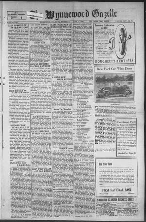 The Wynnewood Gazette (Wynnewood, Okla.), Vol. 24, No. 52, Ed. 1 Thursday, June 12, 1930