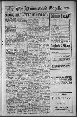 The Wynnewood Gazette (Wynnewood, Okla.), Vol. 25, No. 18, Ed. 1 Thursday, October 16, 1930