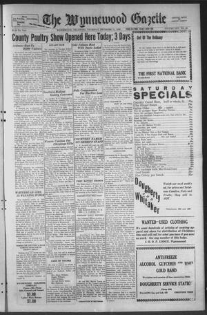 The Wynnewood Gazette (Wynnewood, Okla.), Vol. 25, No. 26, Ed. 1 Thursday, December 11, 1930