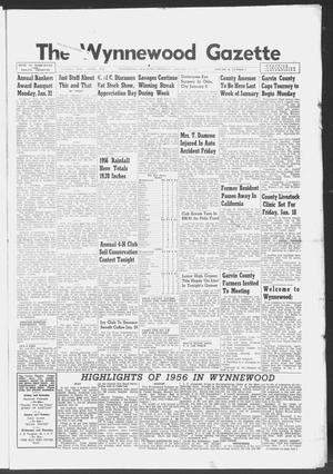 The Wynnewood Gazette (Wynnewood, Okla.), Vol. 56, No. 3, Ed. 1 Thursday, January 17, 1957