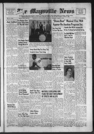 The Maysville News (Maysville, Okla.), Vol. 51, No. 23, Ed. 1 Thursday, March 27, 1958