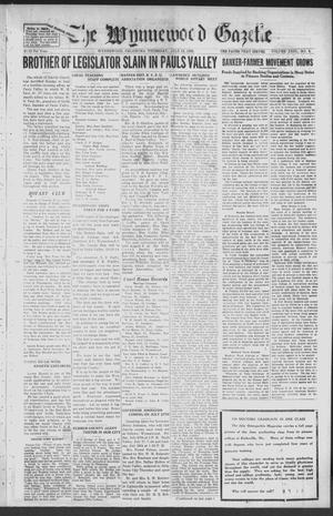 The Wynnewood Gazette (Wynnewood, Okla.), Vol. 23, No. 6, Ed. 1 Thursday, July 19, 1928