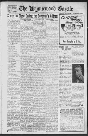 The Wynnewood Gazette (Wynnewood, Okla.), Vol. 23, No. 7, Ed. 1 Thursday, July 26, 1928