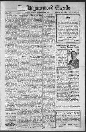 The Wynnewood Gazette (Wynnewood, Okla.), Vol. 24, No. 3, Ed. 1 Thursday, June 27, 1929