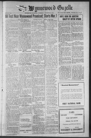 The Wynnewood Gazette (Wynnewood, Okla.), Vol. 24, No. 28, Ed. 1 Thursday, December 26, 1929