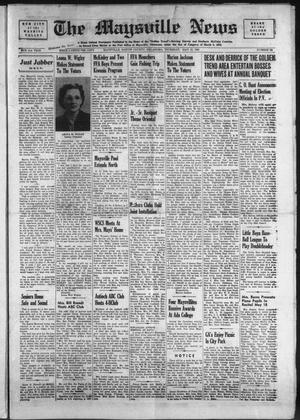 The Maysville News (Maysville, Okla.), Vol. 51, No. 30, Ed. 1 Thursday, May 22, 1958