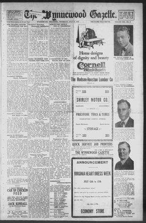 The Wynnewood Gazette. (Wynnewood, Okla.), Vol. 21, No. 5, Ed. 1 Thursday, July 15, 1926