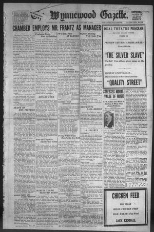 The Wynnewood Gazette. (Wynnewood, Okla.), Vol. 22, No. 30, Ed. 1 Thursday, January 5, 1928