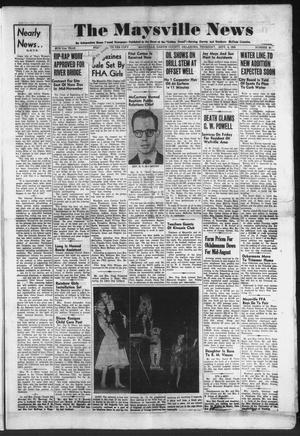 The Maysville News (Maysville, Okla.), Vol. 51, No. 45, Ed. 1 Thursday, September 4, 1958