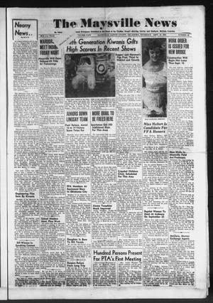 The Maysville News (Maysville, Okla.), Vol. 51, No. 46, Ed. 1 Thursday, September 18, 1958
