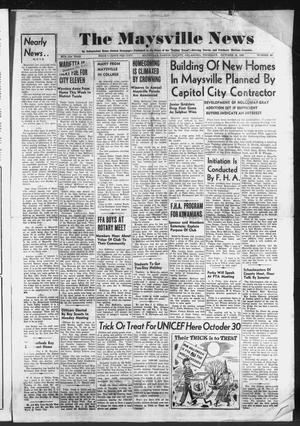 The Maysville News (Maysville, Okla.), Vol. 51, No. 50, Ed. 1 Thursday, October 16, 1958