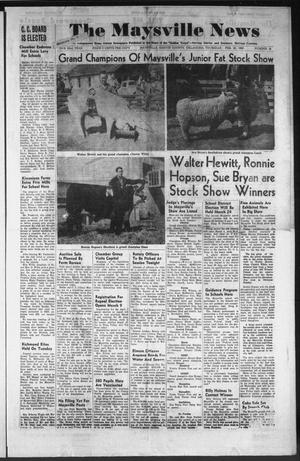 The Maysville News (Maysville, Okla.), Vol. 52, No. 16, Ed. 1 Thursday, February 26, 1959
