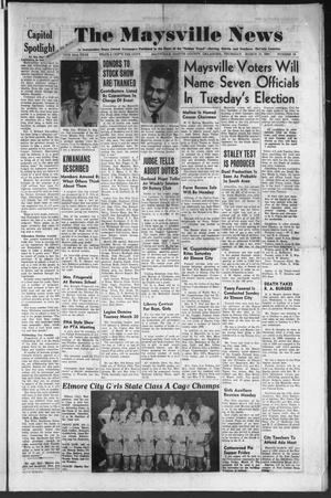 The Maysville News (Maysville, Okla.), Vol. 52, No. 18, Ed. 1 Thursday, March 12, 1959