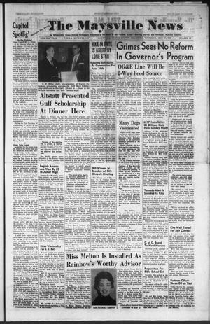 The Maysville News (Maysville, Okla.), Vol. 52, No. 28, Ed. 1 Thursday, May 21, 1959