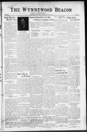 The Wynnewood Beacon (Wynnewood, Okla.), Vol. 24, No. 36, Ed. 1 Thursday, June 11, 1925