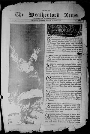 The Weatherford News (Weatherford, Okla.), Vol. 28, No. 50, Ed. 1 Thursday, December 15, 1927
