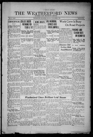 The Weatherford News (Weatherford, Okla.), Vol. 30, No. 49, Ed. 1 Thursday, December 5, 1929