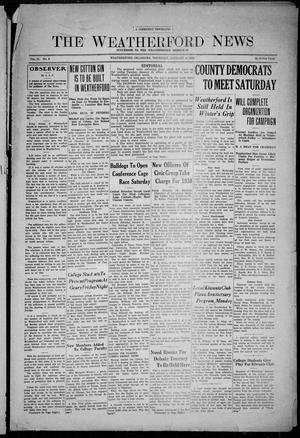 The Weatherford News (Weatherford, Okla.), Vol. 31, No. 3, Ed. 1 Thursday, January 16, 1930