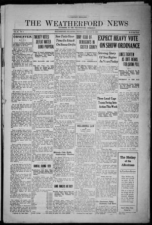 The Weatherford News (Weatherford, Okla.), Vol. 31, No. 4, Ed. 1 Thursday, January 23, 1930