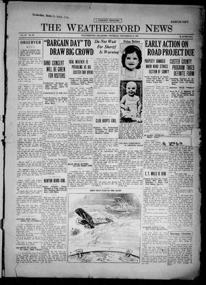 The Weatherford News (Weatherford, Okla.), Vol. 31, No. 38, Ed. 1 Thursday, September 18, 1930
