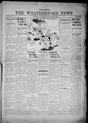 The Weatherford News (Weatherford, Okla.), Vol. 31, No. 39, Ed. 1 Thursday, September 25, 1930