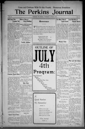 The Perkins Journal (Perkins, Okla.), Vol. 37, No. 37, Ed. 1 Thursday, June 23, 1927