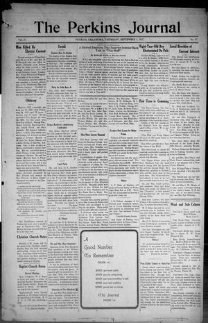 The Perkins Journal (Perkins, Okla.), Vol. 37, No. 47, Ed. 1 Thursday, September 1, 1927