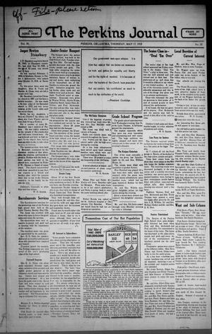 The Perkins Journal (Perkins, Okla.), Vol. 38, No. 32, Ed. 1 Thursday, May 17, 1928