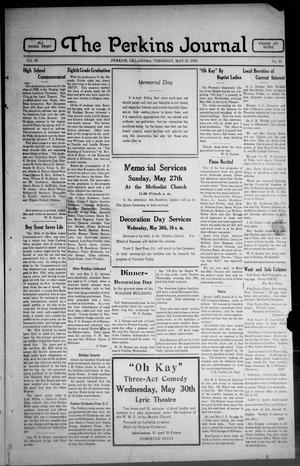 The Perkins Journal (Perkins, Okla.), Vol. 38, No. 33, Ed. 1 Thursday, May 24, 1928