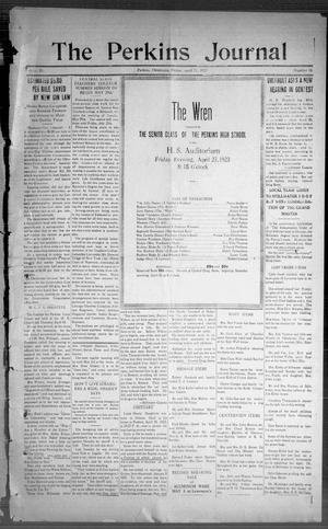 The Perkins Journal (Perkins, Okla.), Vol. 34, No. 16, Ed. 1 Friday, April 27, 1923