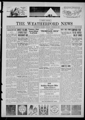 The Weatherford News (Weatherford, Okla.), Vol. 36, No. 52, Ed. 1 Thursday, December 26, 1935