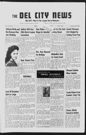 The Del City News (Oklahoma City, Okla.), Vol. 12, No. 34, Ed. 1 Friday, June 24, 1960