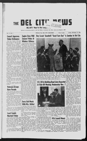 The Del City News (Oklahoma City, Okla.), Vol. 13, No. 1, Ed. 1 Friday, November 11, 1960