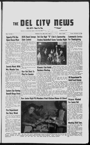 The Del City News (Oklahoma City, Okla.), Vol. 13, No. 2, Ed. 1 Friday, November 18, 1960