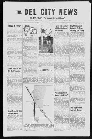 Primary view of object titled 'The Del City News (Oklahoma City, Okla.), Vol. 10, No. 44, Ed. 1 Friday, August 29, 1958'.