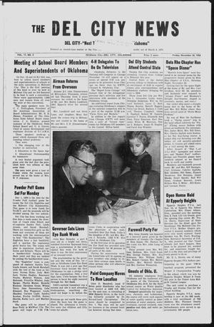 The Del City News (Oklahoma City, Okla.), Vol. 11, No. 5, Ed. 1 Friday, November 28, 1958