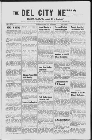 The Del City News (Oklahoma City, Okla.), Vol. 11, No. 16, Ed. 1 Friday, February 13, 1959