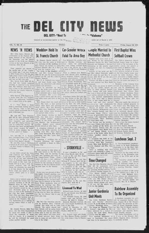Primary view of object titled 'The Del City News (Oklahoma City, Okla.), Vol. 11, No. 44, Ed. 1 Friday, August 28, 1959'.