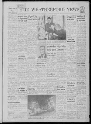 The Weatherford News (Weatherford, Okla.), Vol. 61, No. 49, Ed. 1 Thursday, December 8, 1960