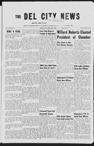 The Del City News (Oklahoma City, Okla.), Vol. 10, No. 23, Ed. 1 Friday, April 4, 1958