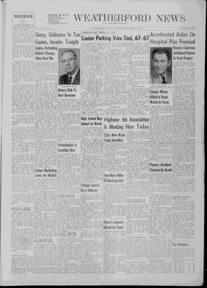 The Weatherford News (Weatherford, Okla.), Vol. 60, No. 39, Ed. 1 Thursday, September 24, 1959