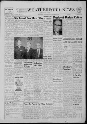 The Weatherford News (Weatherford, Okla.), Vol. 60, No. 50, Ed. 1 Thursday, December 10, 1959